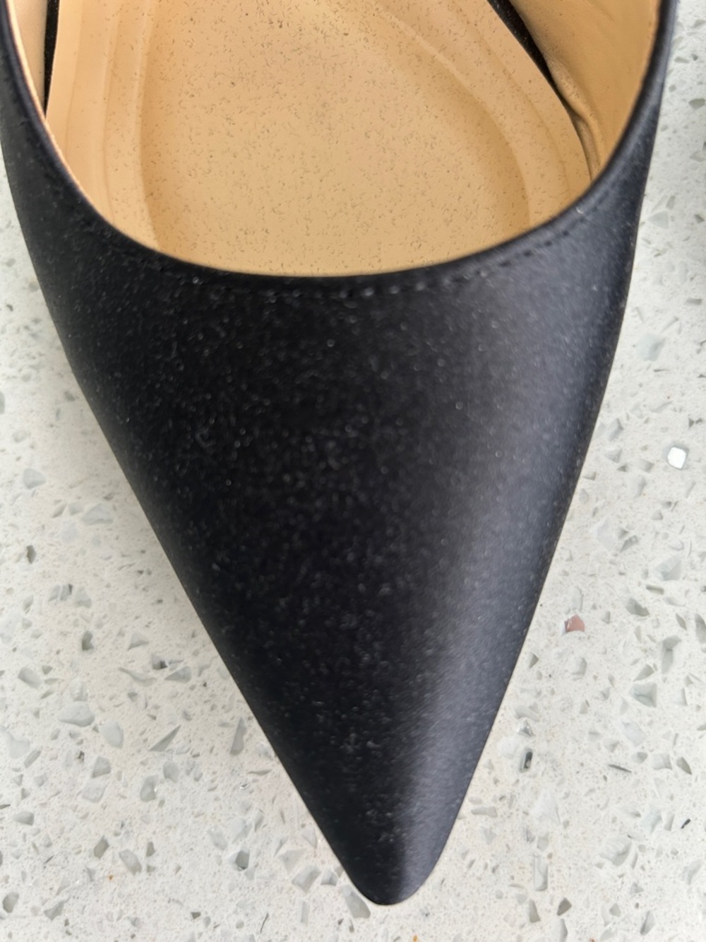 Seychelles Black Pointed Slingback Pumps - Picture 7 of 7
